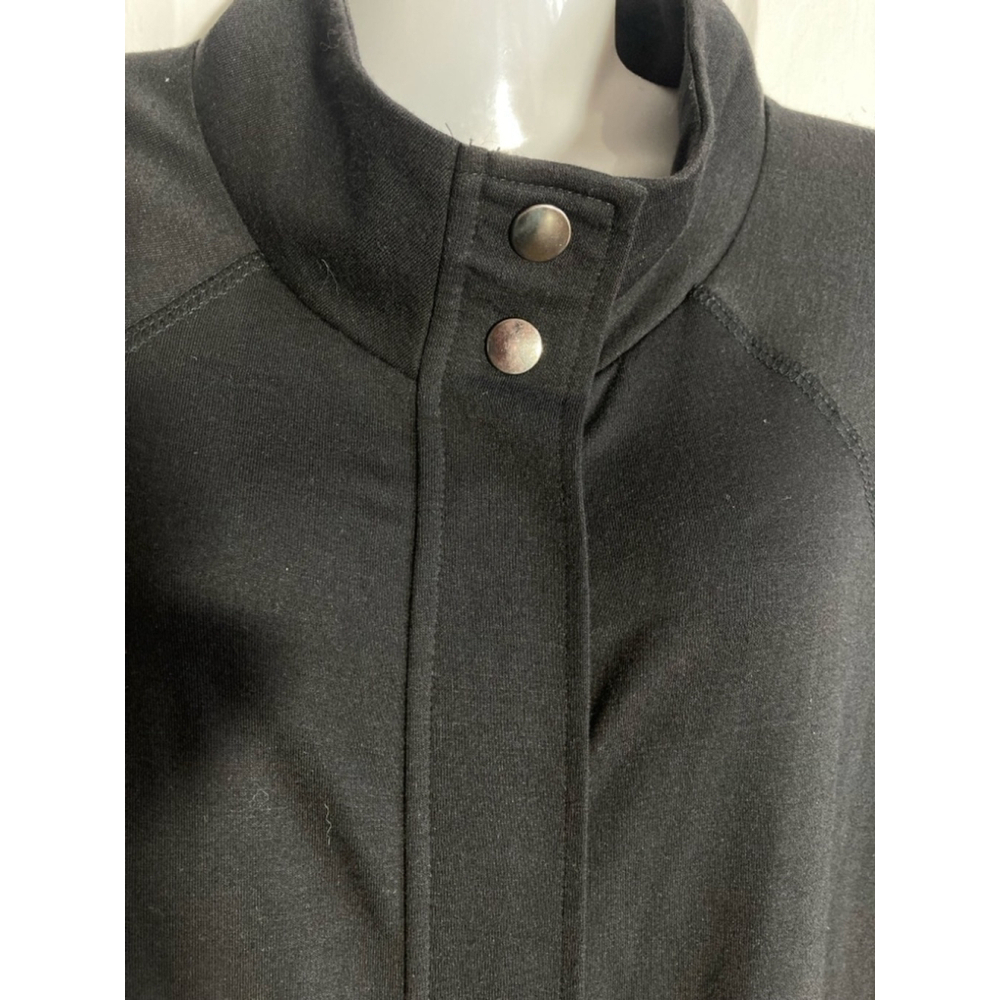 Women's Cable & Gauge Medium Jacket, Black - Picture 3 of 9